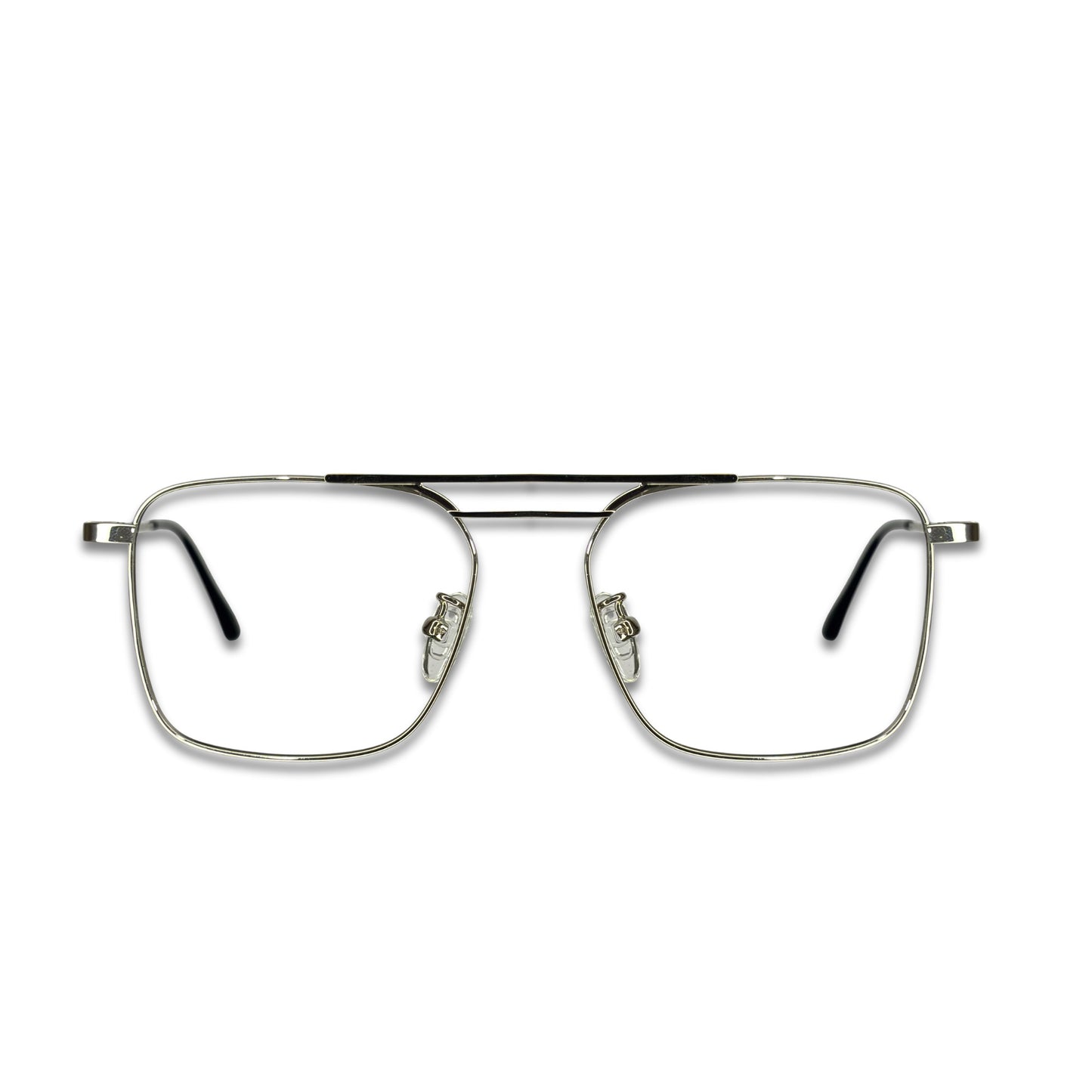 Hexa rectangle silver